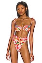 view 1 of 5 x REVOLVE Donna Bikini Top in Red Blossom