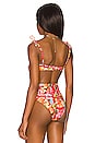 view 3 of 5 x REVOLVE Donna Bikini Top in Red Blossom