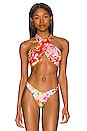 view 1 of 4 x REVOLVE Nola Bikini Top in Pink & Red BlossomPink & Red Blossom