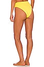 view 3 of 4 Isabella Bikini Bottom in Yellow