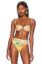 view 1 of 4 TOP BIKINI DONNA in Makie Yellow