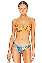 view 1 of 6 x REVOLVE Lucille Bandeau Bikini Top in Vita Multicolor