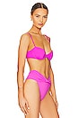 view 2 of 4 x REVOLVE Irene Bikini Top in Vita Solid Fuchsia