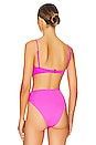 view 3 of 4 x REVOLVE Irene Bikini Top in Vita Solid Fuchsia