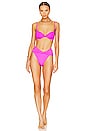 view 4 of 4 x REVOLVE Irene Bikini Top in Vita Solid Fuchsia