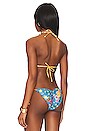 view 3 of 5 Lolita Triangle Bikini Top in Vita Multicolor