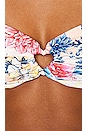 view 5 of 5 Talia Bandeau Bikini Top in Ross Multicolor