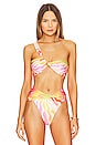 view 1 of 4 x REVOLVE Zuri Bikini Top in Solaris Shimmer