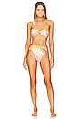 view 4 of 4 x REVOLVE Zuri Bikini Top in Solaris Shimmer