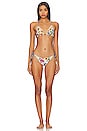 view 4 of 4 Lolita Embellished Triangle Top in Multicolor