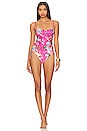 view 1 of 3 MAILLOT DE BAIN 1 PIÈCE ELILAH in Pink Floral