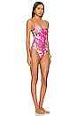 view 2 of 3 MAILLOT DE BAIN 1 PIÈCE ELILAH in Pink Floral