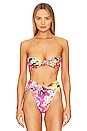 view 2 of 6 HAUT DE MAILLOT DE BAIN LUCILLE in Pink Multi