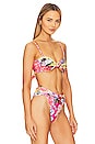 view 3 of 6 HAUT DE MAILLOT DE BAIN LUCILLE in Pink Multi