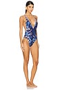 view 2 of 3 Aloe Azure One Piece Swimsuit in Multicolor