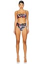 view 5 of 5 x REVOLVE Brietta Reversible Bikini Top in Floral Multi