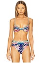 view 1 of 5 x REVOLVE Irene Bikini Top in Navy Multi