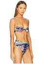 view 2 of 5 x REVOLVE Irene Bikini Top in Navy Multi