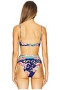 view 3 of 5 x REVOLVE Irene Bikini Top in Navy Multi