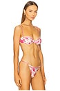 view 2 of 4 x REVOLVE Ankara Bikini Top in Nath Red Floral