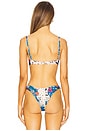 view 3 of 4 x REVOLVE Candelaria Patchy Bikini Top in Bohemian Floral