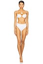 view 4 of 4 x REVOLVE Donna Underwire Bikini Top in Ivory