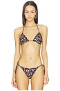 view 1 of 4 Lolina Ambar Triangle Bikini Top in Multicolor
