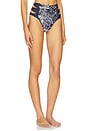 view 2 of 4 Willa Batik Highwaist Bikini Bottom in Multicolor