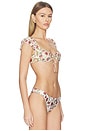 view 2 of 5 Lupita Aura Crop Top Bikini Top in Multicolor