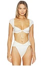 view 1 of 4 x REVOLVE Lupita Bikini Top in Ivory
