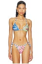view 1 of 5 Ludovica Basket Bikini Top in Multicolor