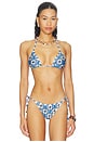 view 2 of 5 Ludovica Basket Bikini Top in Multicolor