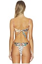 view 4 of 5 Lace Plume Bikini Top in Multicolor