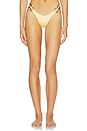 view 1 of 4 BAS DE MAILLOT DE BAIN FUNGI in Butter Yellow