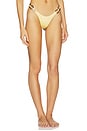 view 2 of 4 BAS DE MAILLOT DE BAIN FUNGI in Butter Yellow
