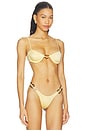 view 2 of 4 HAUT DE MAILLOT DE BAIN TIFFY in Butter Yellow