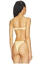 view 3 of 4 HAUT DE MAILLOT DE BAIN TIFFY in Butter Yellow