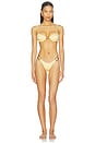 view 4 of 4 HAUT DE MAILLOT DE BAIN TIFFY in Butter Yellow