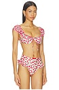 view 2 of 5 HAUT DE MAILLOT DE BAIN LUPITA in Multicolor