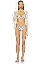 view 4 of 4 Tammy Side Tie Bikini Bottom in 