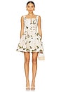 view 1 of 3 Agua Gardenia Mini Dress in Multicolor