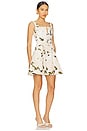 view 2 of 3 Agua Gardenia Mini Dress in Multicolor