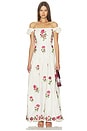 view 1 of 4 Siembra Maxi Dress in White