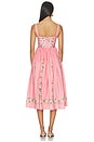 view 3 of 4 VESTIDO MIDI MIELERO in Multicolor