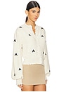 view 2 of 5 X ESCVDO Pradera Knitted Cardigan in Ivory & Floral