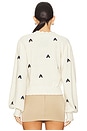 view 3 of 5 X ESCVDO Pradera Knitted Cardigan in Ivory & Floral