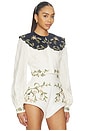 view 3 of 6 Cumbre Blouse in Cream