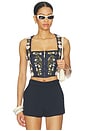 view 1 of 5 Cornalina Valle Top in Multicolor
