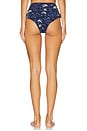 view 3 of 4 Jengibre Cafe Bikini Bottom in Navy Multicolor