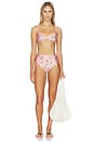 view 4 of 5 HAUT DE MAILLOT DE BAIN MAGDALENA in Multicolor